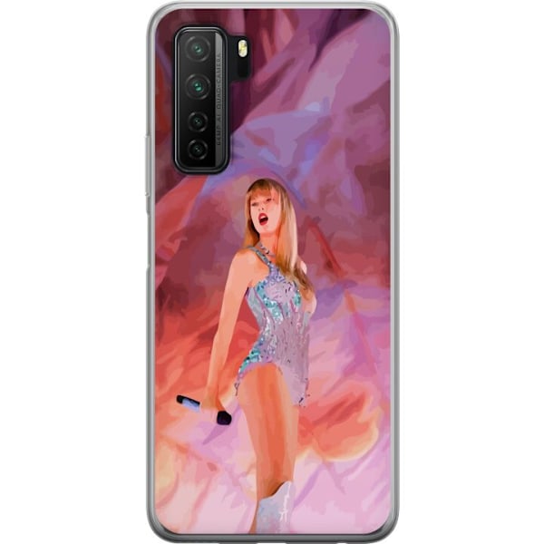 Huawei P40 lite 5G Genomskinligt Skal Taylor Swift