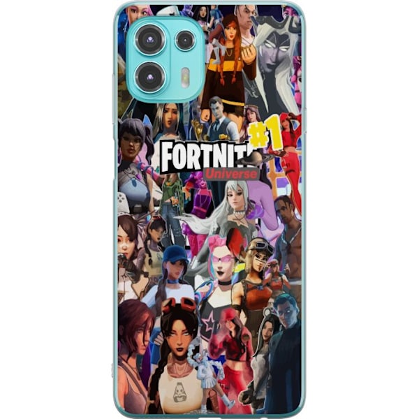 Motorola Edge 20 Lite Gjennomsiktig deksel Fortnite