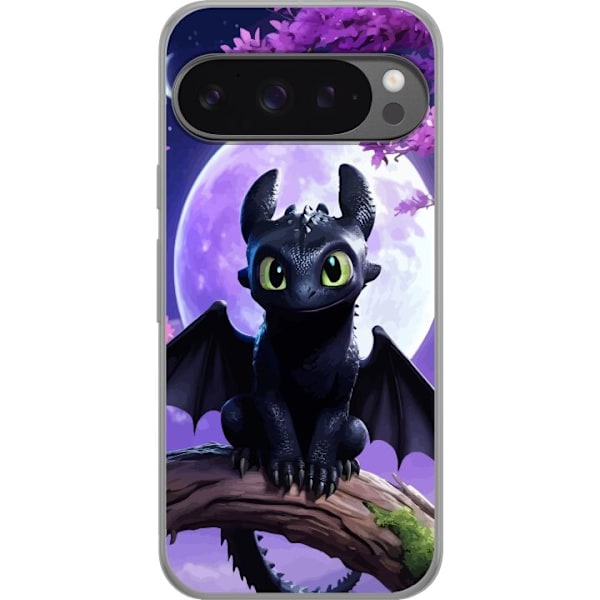 Google Pixel 9 Pro XL Genomskinligt Skal Draktränaren How to Train Your Dragon