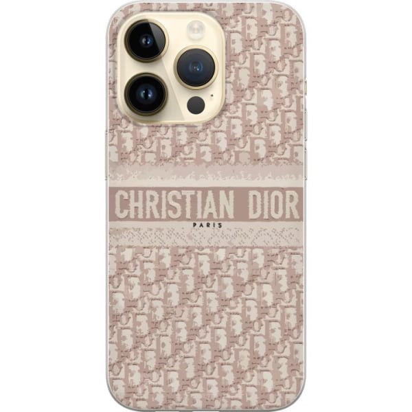 Apple iPhone 15 Pro Genomskinligt Skal Dior Paris