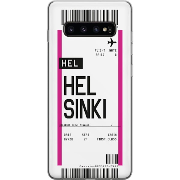 Samsung Galaxy S10 Gennemsigtig cover Helsingfors