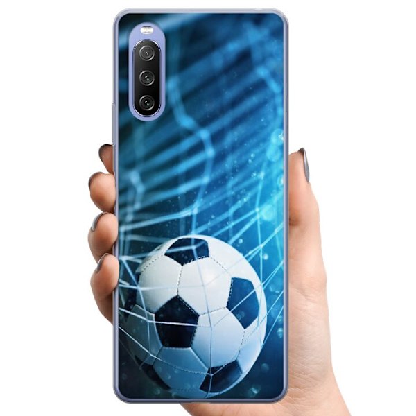 Sony Xperia 10 III TPU Mobildeksel Fotball