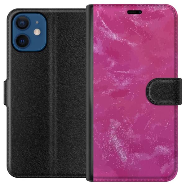Yhteensopiva Lompakkokotelo Apple iPhone 12 punainen