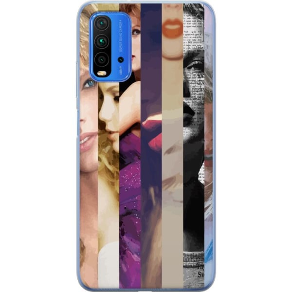 Xiaomi Redmi Note 9 4G Gennemsigtig cover Taylor Swift