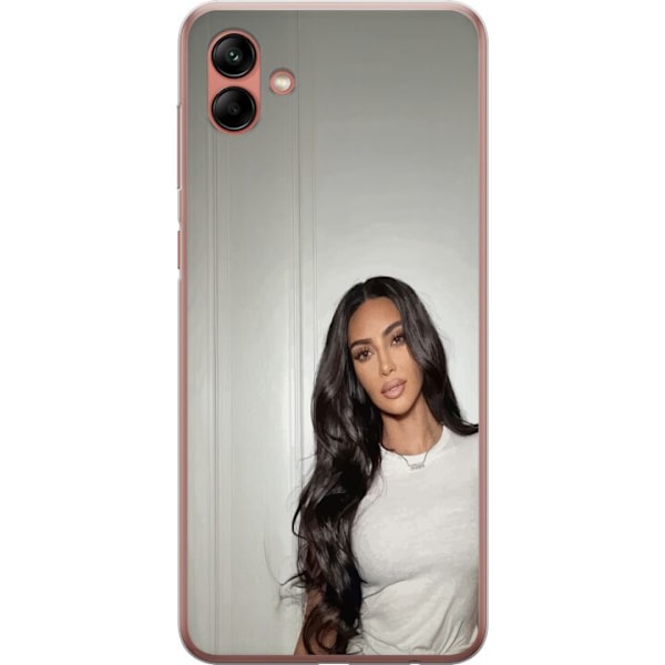 Samsung Galaxy A04 Genomskinligt Skal Kim Kardashian – Iconic Style Collection