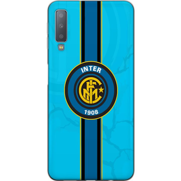 Samsung Galaxy A7 (2018) Gennemsigtig cover Inter Milan