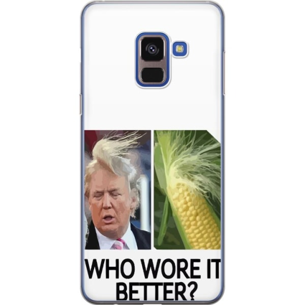 Samsung Galaxy A8 (2018) Gennemsigtig cover Trump