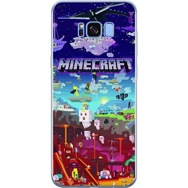 Samsung Galaxy S8 Genomskinligt Skal Minecraft