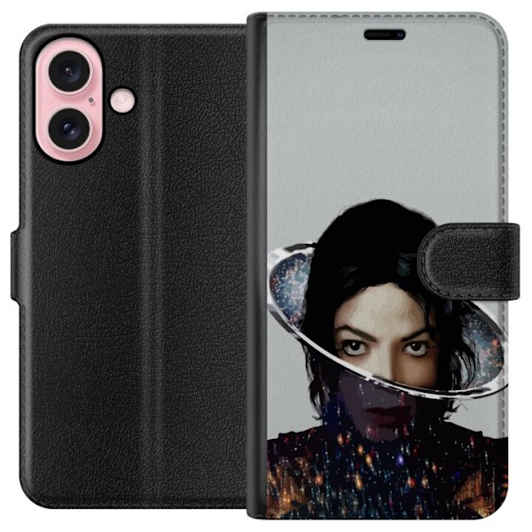 Apple iPhone 16 Tegnebogsetui Michael Jackson