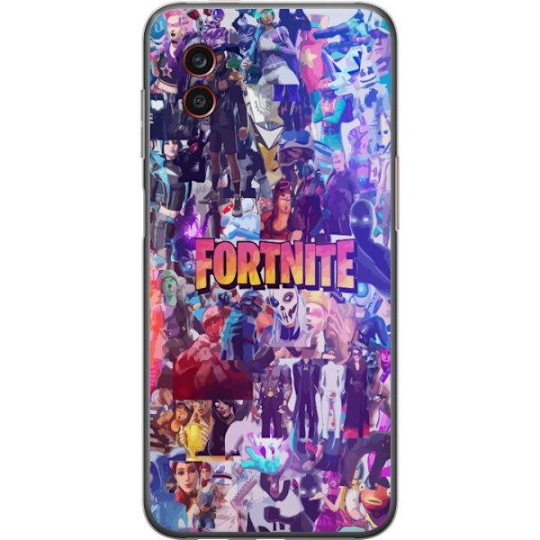 Samsung Galaxy Xcover6 Pro Genomskinligt Skal Fortnite