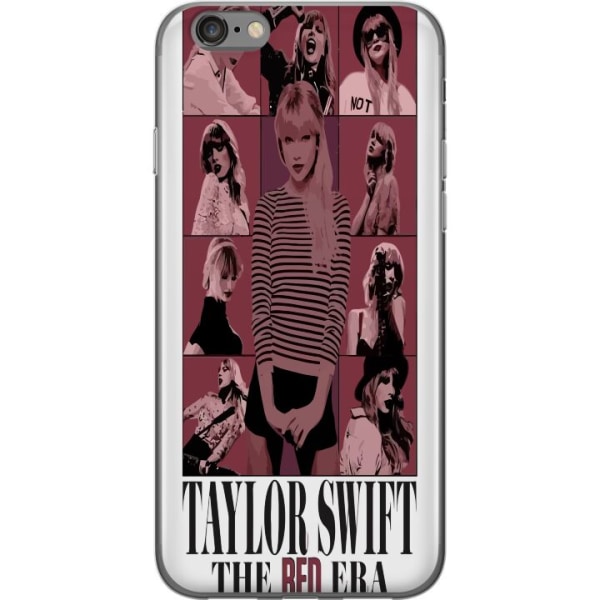 Apple iPhone 6s Gjennomsiktig deksel Taylor Swift Red