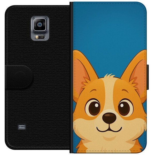 Samsung Galaxy Note 4 Tegnebogsetui Hello Corgi