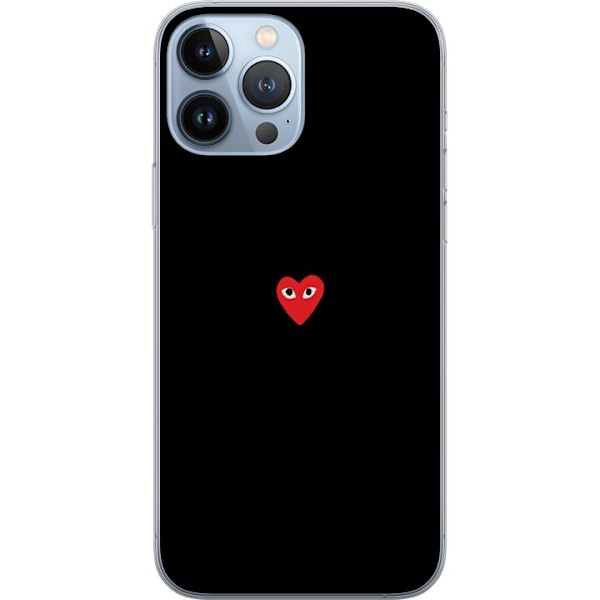 Apple iPhone 13 Pro Max Gennemsigtig cover Hjerte