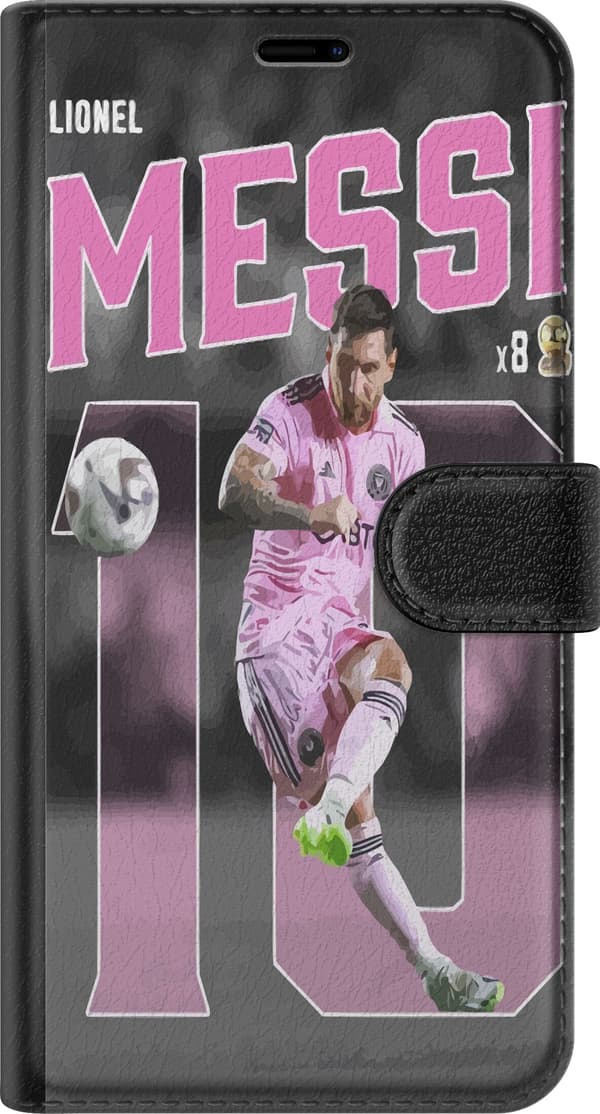 Kompatibel Tegnebogsetui til Samsung Galaxy S21 Lionel Messi