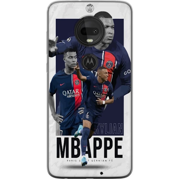 Motorola Moto G7 Läpinäkyvä kuori Kylian Mbappé