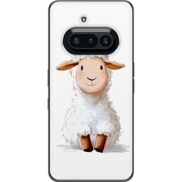 Nothing Phone (3a) Läpinäkyvä kuori Suloinen Lammas - lasten ja vauvan tuotteita sarjakuvatyyliin