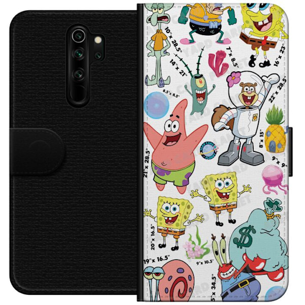 Xiaomi Redmi Note 8 Pro  Lompakkokotelo SpongeBob SquarePants