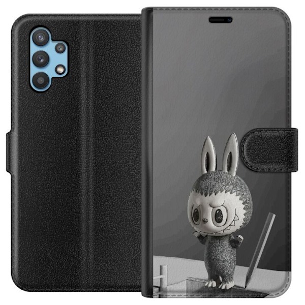 Samsung Galaxy A32 5G Lompakkokotelo Pop Mart MEGA LABUBU LABU