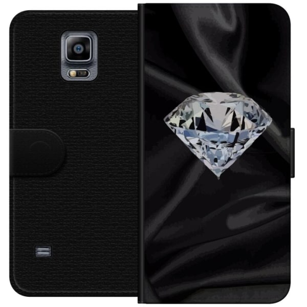Samsung Galaxy Note 4 Lompakkokotelo Silkkidiamantti