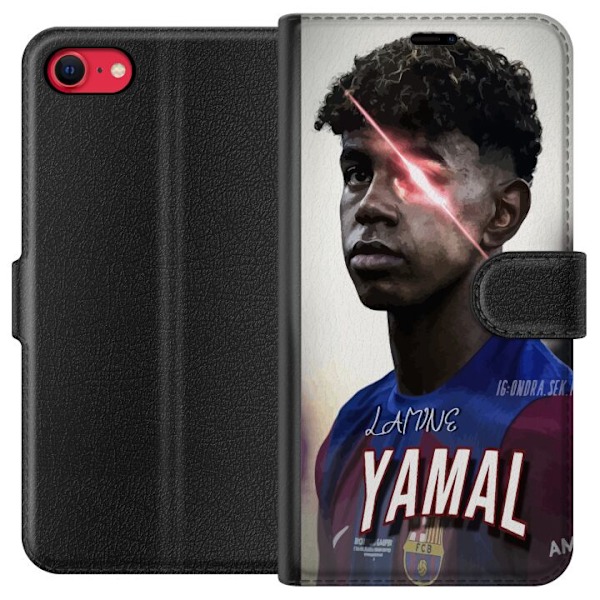 Apple iPhone 8 Plånboksfodral yamal lamine