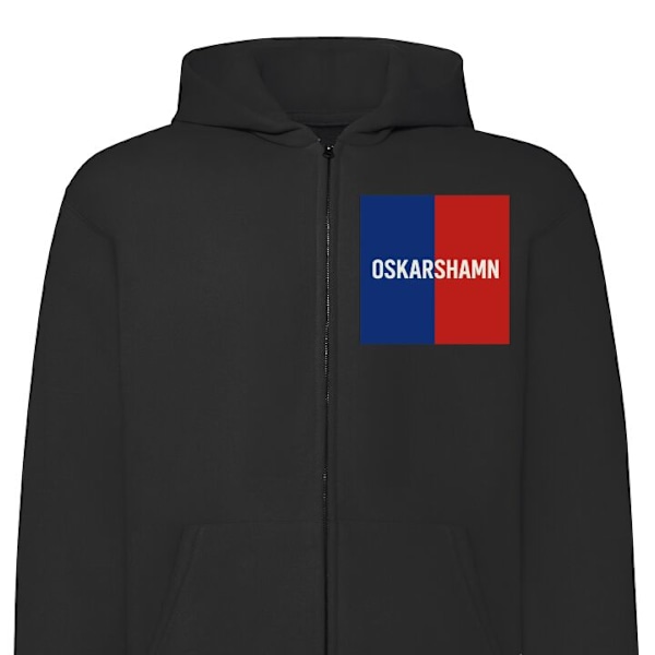 Zip-Hoodie | Huvtröja med Dragkedja för Vuxna Oskarshamn –
