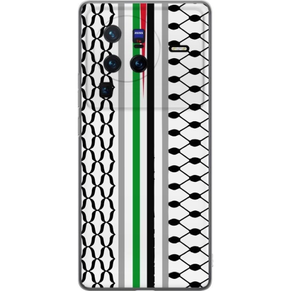 vivo X80 Pro Genomskinligt Skal Keffiyeh, Palestina