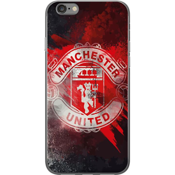 Apple iPhone 6s Gennemsigtig cover Manchester United F.C.