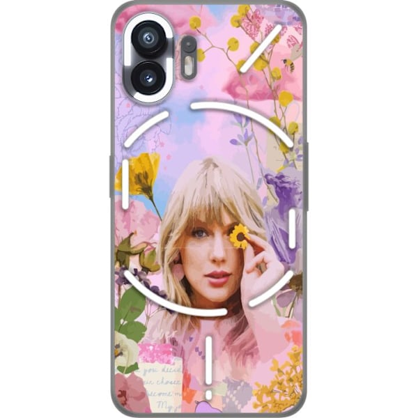 Nothing Phone (2) Gennemsigtig cover Taylor Swift