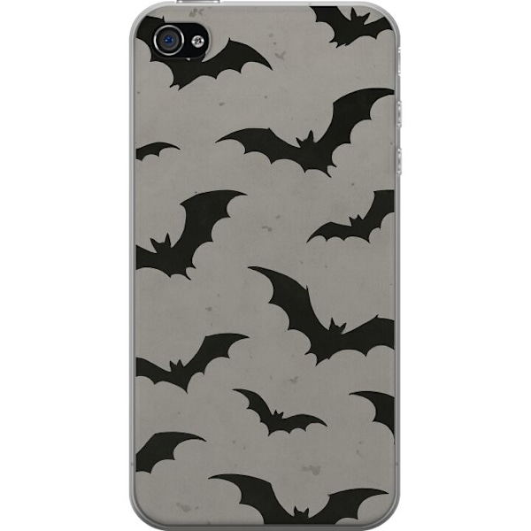 Apple iPhone 4 Genomskinligt Skal Flutterprint