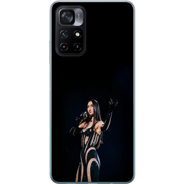 Xiaomi Poco M4 Pro 5G Gjennomsiktig deksel Dua Lipa – Pop St