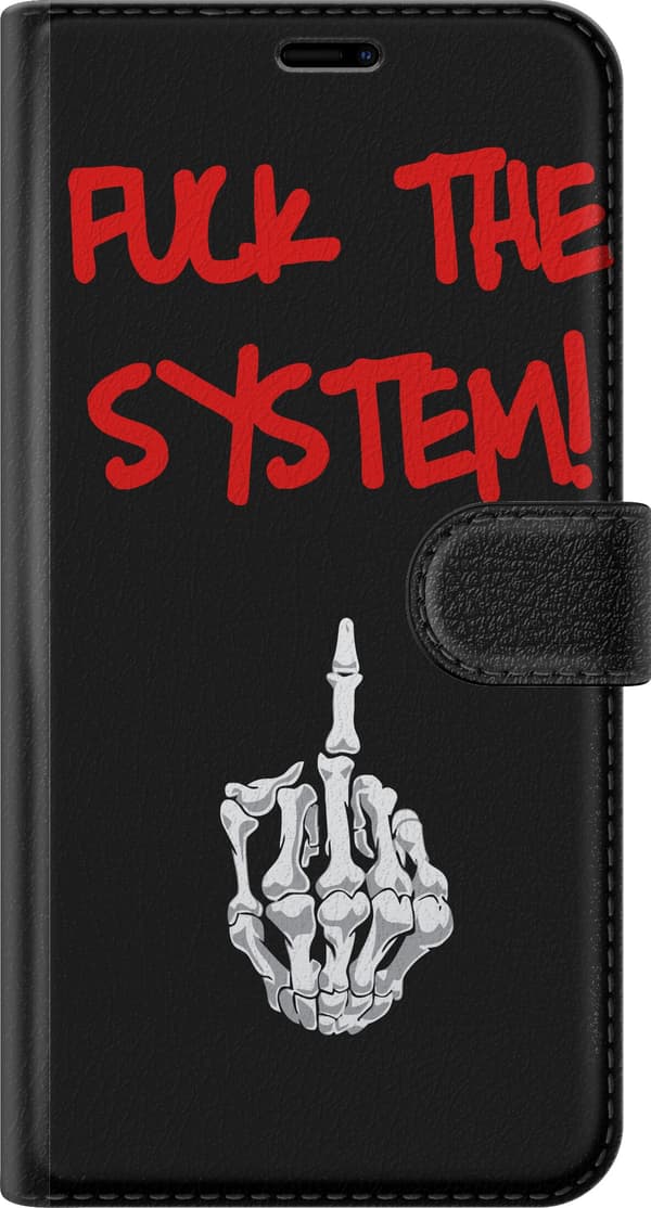 Yhteensopiva Lompakkokotelo Apple iPhone 11 Fuck System