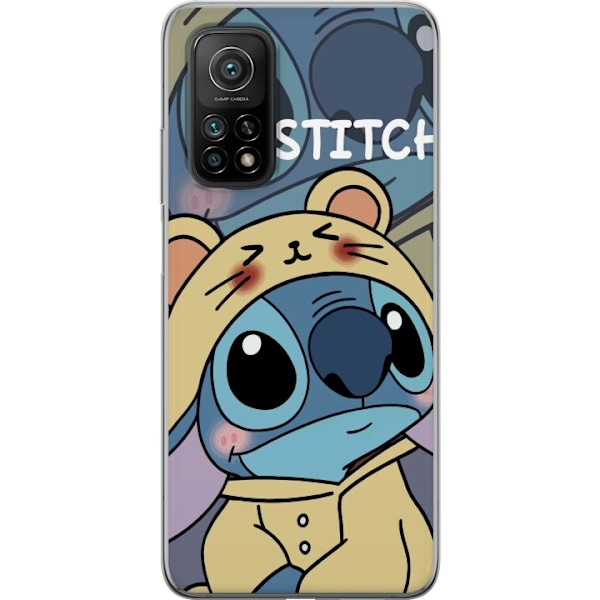 Xiaomi Mi 10T Pro 5G Genomskinligt Skal Stitch