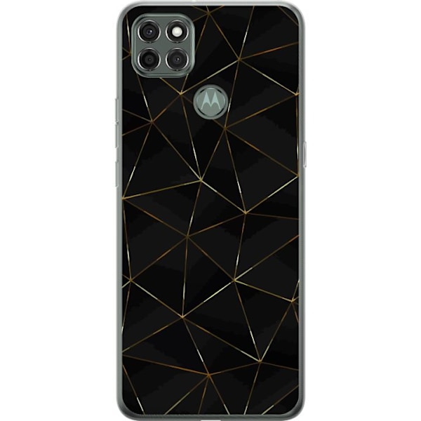 Motorola Moto G9 Power Gennemsigtig cover Luksuriøst Mønster