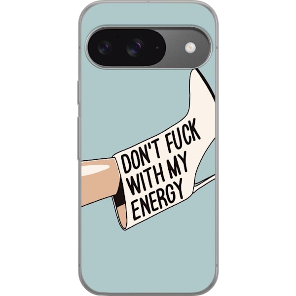 Google Pixel 9 Pro Läpinäkyvä kuori Energia Kantapää