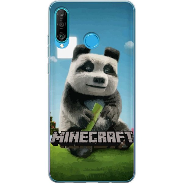 Huawei P30 lite Läpinäkyvä kuori A Minecraft Movie