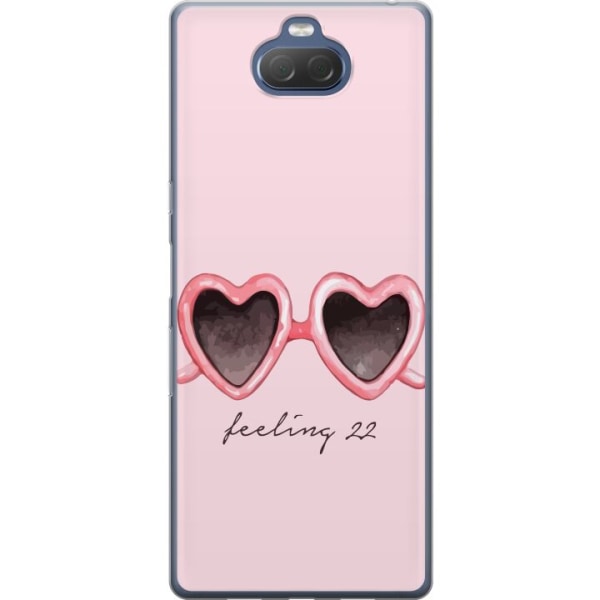 Sony Xperia 10 Plus Gennemsigtig cover Taylor Swift - Feeling
