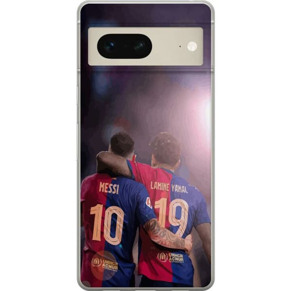 Kompatibelt Mobilskal till Google Pixel 7 Lamine Yamal VS Messi