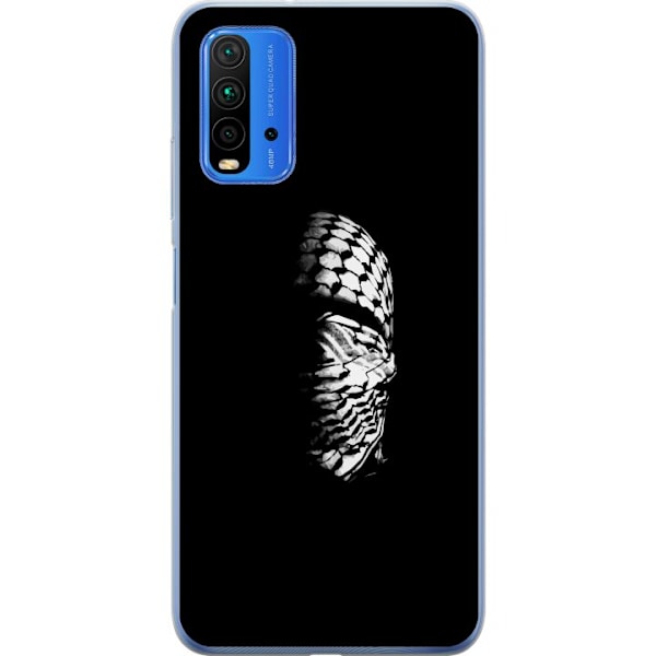 Xiaomi Redmi 9T Läpinäkyvä kuori Keffiyeh-kuviointi - klass
