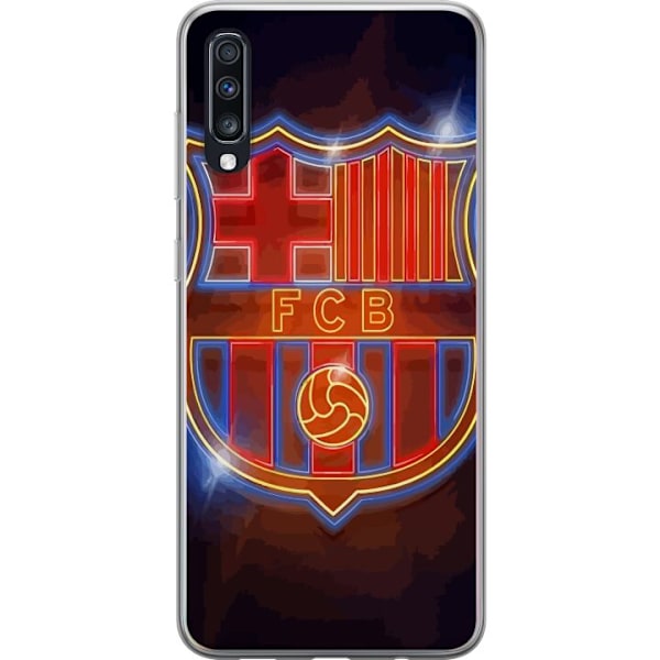 Samsung Galaxy A70 Genomskinligt Skal FC Barcelona