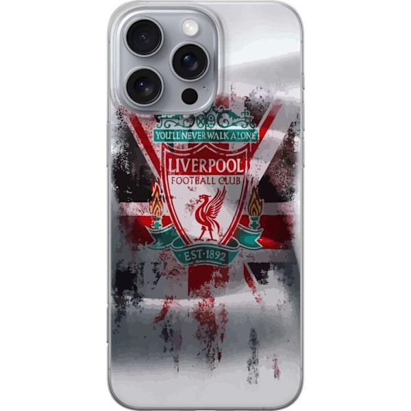 Apple iPhone 16 Pro Max Läpinäkyvä kuori Liverpool FC