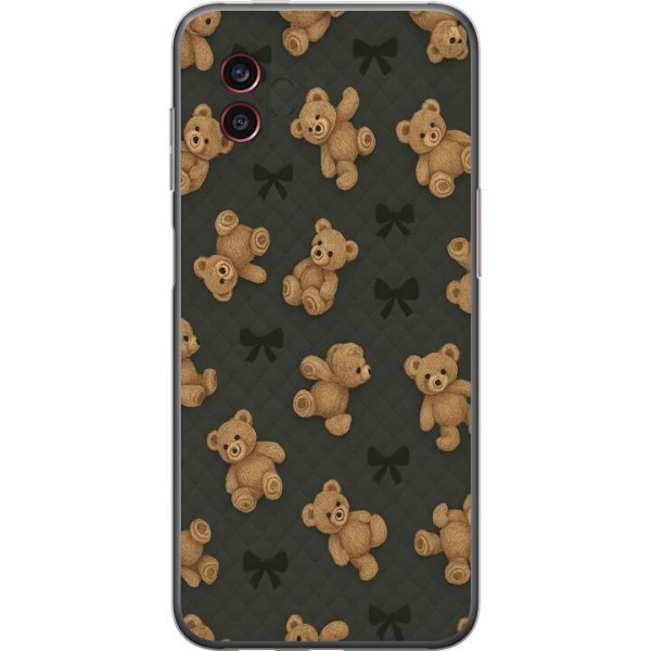 Samsung Galaxy Xcover6 Pro Genomskinligt Skal Teddy Hugs