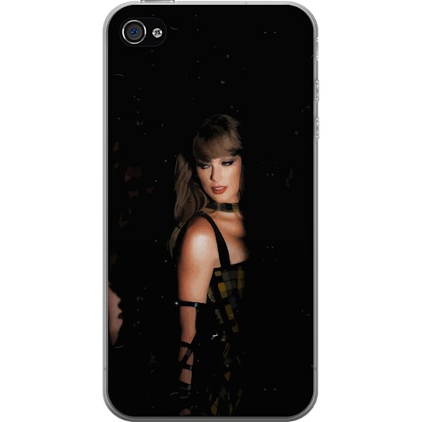 Apple iPhone 4 Genomskinligt Skal Taylor Swift