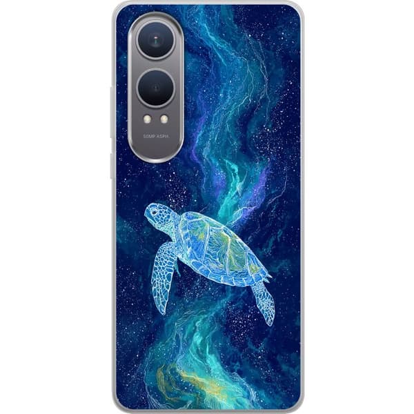 Kompatibelt Mobildeksel til OnePlus Nord CE4 Lite Havssköldpadda i stjärnhimmel blå