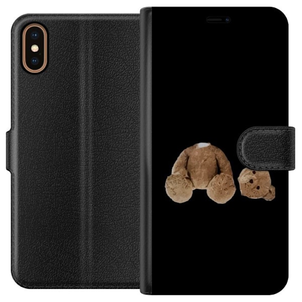 Apple iPhone X Plånboksfodral Teddy DÖD