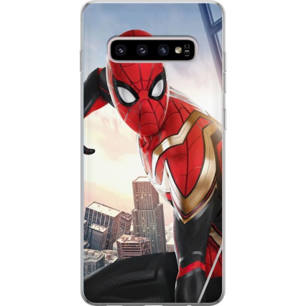 Samsung Galaxy S10+ Cover / Mobilcover - Spiderman