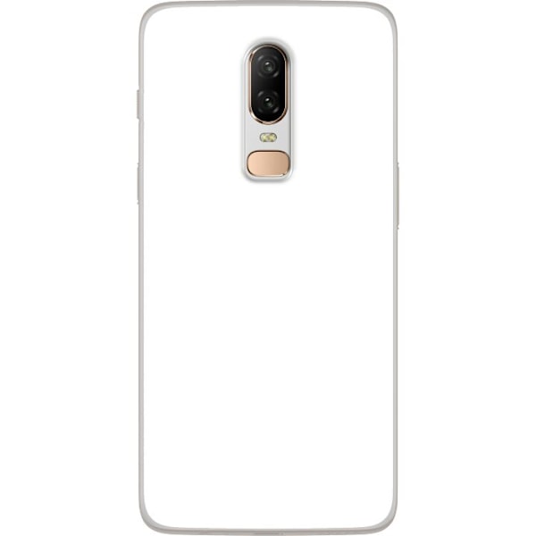 OnePlus 6 Genomskinligt Skal White . . .