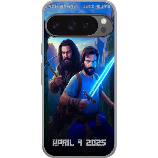 Google Pixel 9 Pro XL Genomskinligt Skal A Minecraft Movie