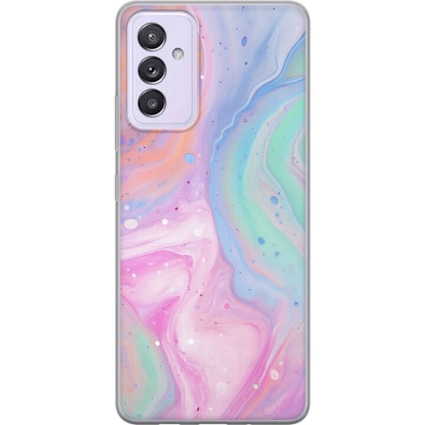 Samsung Galaxy A82 5G Läpinäkyvä kuori Pastellimarmori