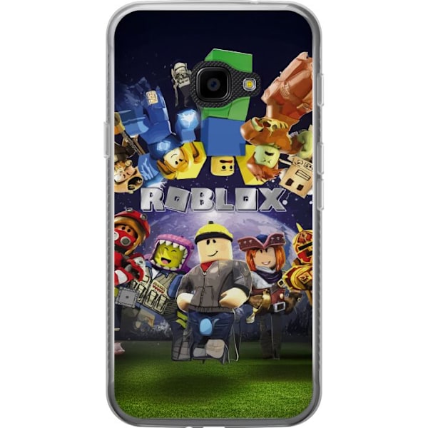 Samsung Galaxy Xcover 4 Läpinäkyvä kuori Roblox Maailma - Pelaamisseikkailu Lapsille ja Nuorille
