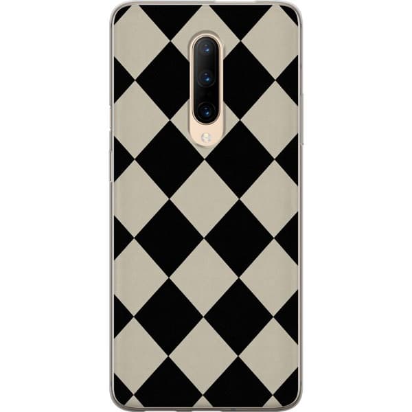 Kompatibelt Mobildeksel til OnePlus 7 Pro Mono Harlekin flerfarget